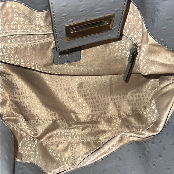 Kate Spade Textured Gray Shoulder Bag - Picture 10 of 12